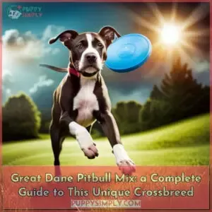 great dane pitbull mix