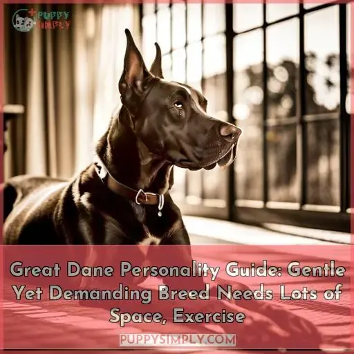 great dane temperament whats it like owning one