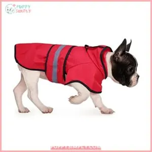 HDE Dog Raincoat Hooded Slicker