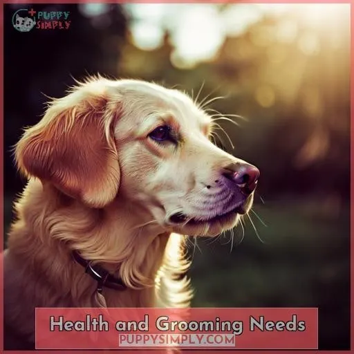 Health and Grooming Needs
