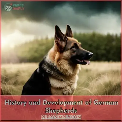 History and Development of German Shepherds