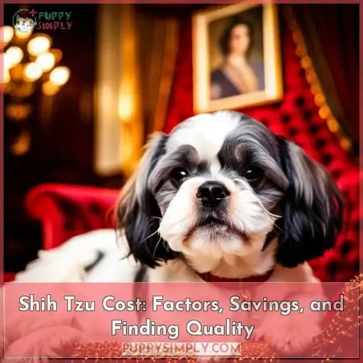 how much does a shih tzu cost dont skimp