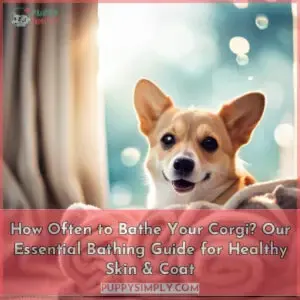 how often can you bathe a corgi