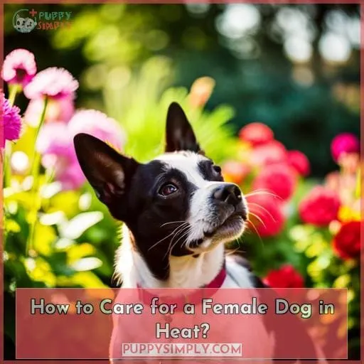 How to Care for a Female Dog in Heat