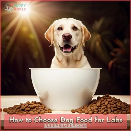 How to Choose Dog Food for Labs