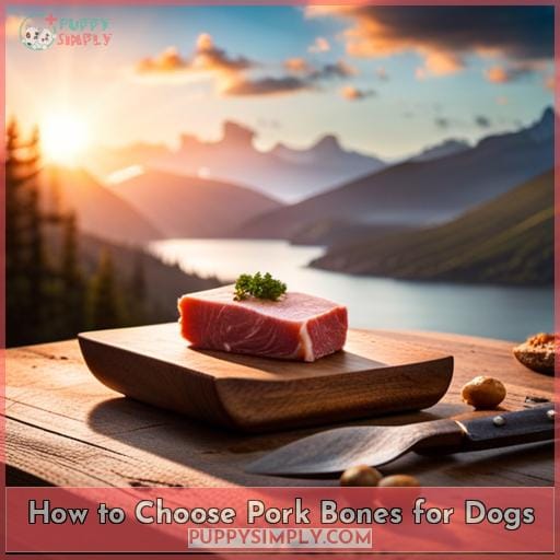 How to Choose Pork Bones for Dogs
