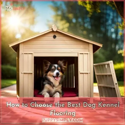 How to Choose the Best Dog Kennel Flooring