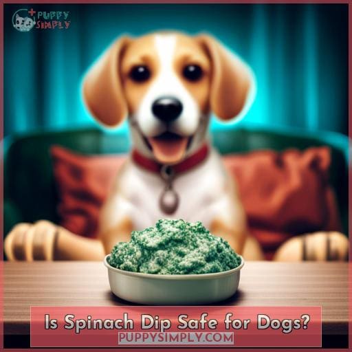 Is Spinach Dip Safe for Dogs