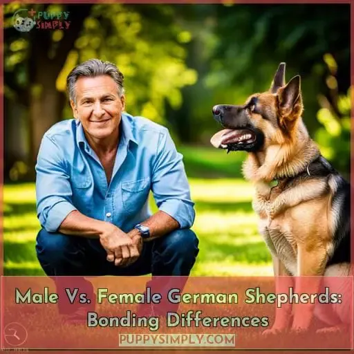 Male Vs. Female German Shepherds: Bonding Differences