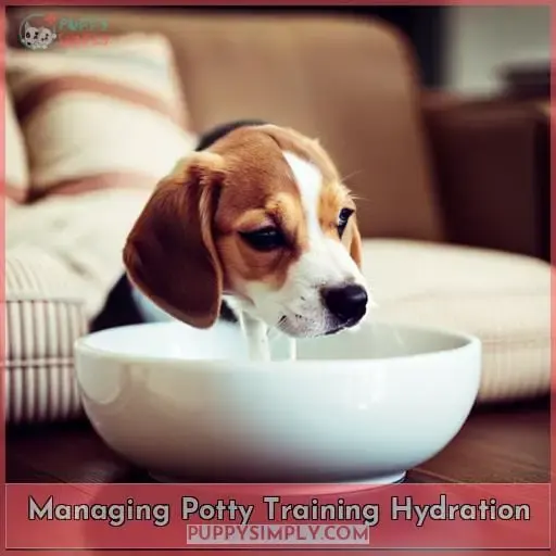Managing Potty Training Hydration