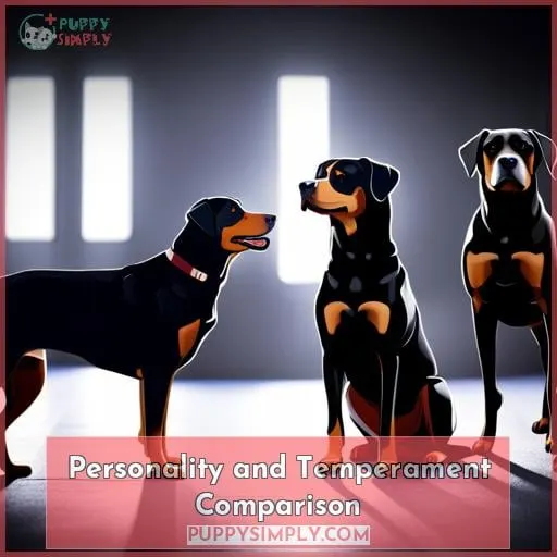 Personality and Temperament Comparison