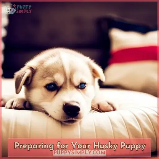 Preparing for Your Husky Puppy