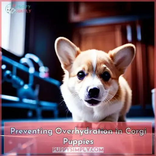 Preventing Overhydration in Corgi Puppies