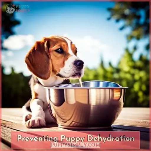 Preventing Puppy Dehydration