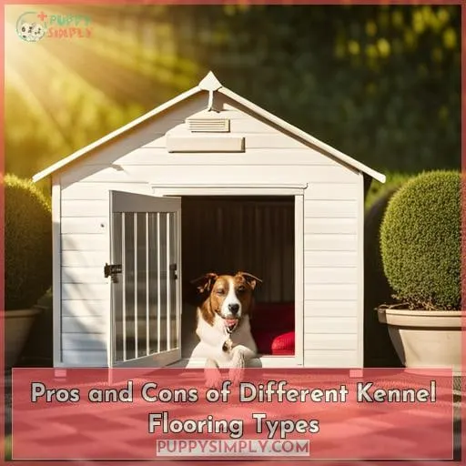 Pros and Cons of Different Kennel Flooring Types