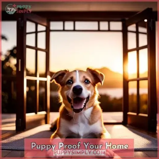 Puppy Proof Your Home
