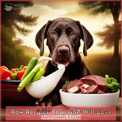 Raw Recipes Your GSP Will Love