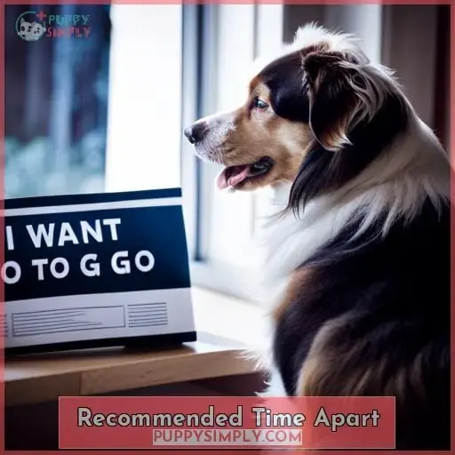 Recommended Time Apart