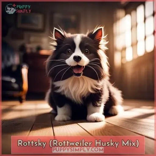 Rottsky (Rottweiler Husky Mix)