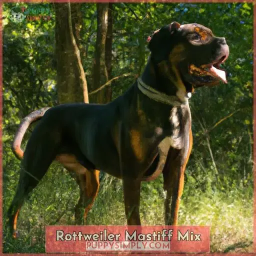 Rottweiler Mastiff Mix