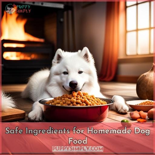 Safe Ingredients for Homemade Dog Food