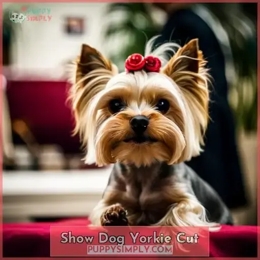 Show Dog Yorkie Cut
