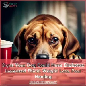 symptoms of diabetes in dogs