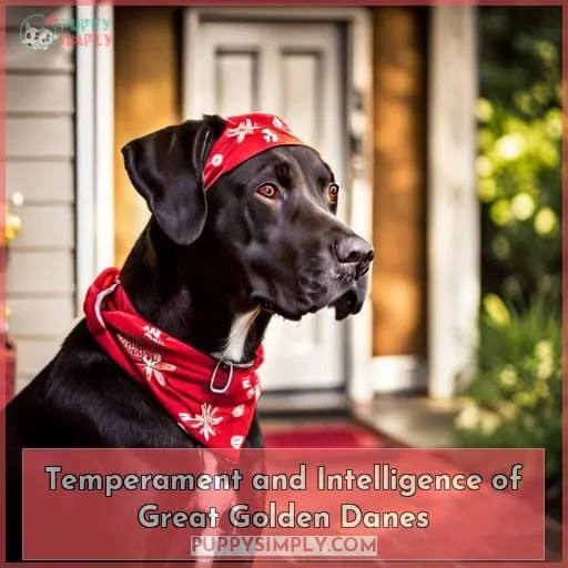 Temperament and Intelligence of Great Golden Danes
