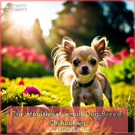 The Healthiest Small Dog Breed: Chihuahua