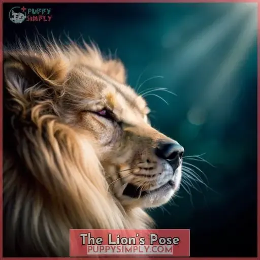 The Lion’s Pose