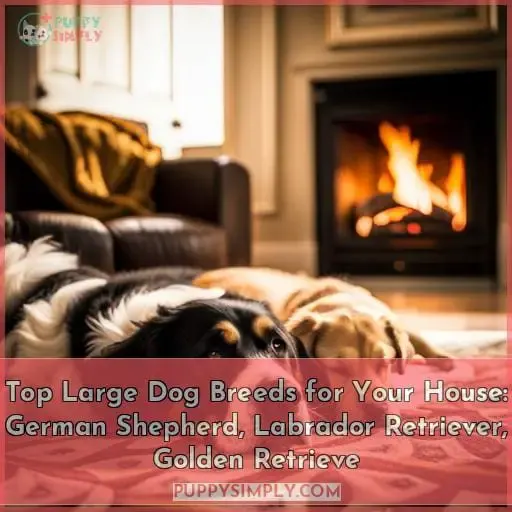 three large dog breeds favourable for your house