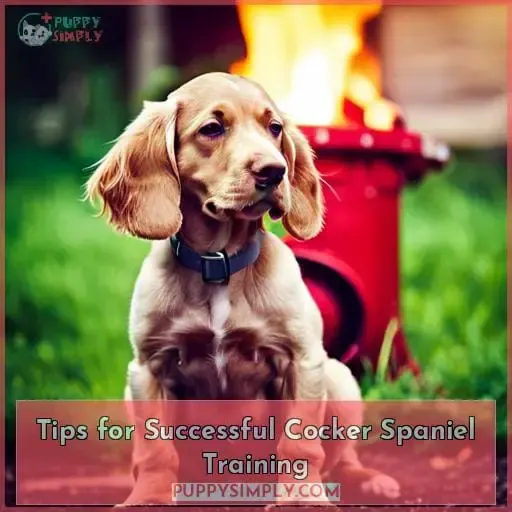 Tips for Successful Cocker Spaniel Training