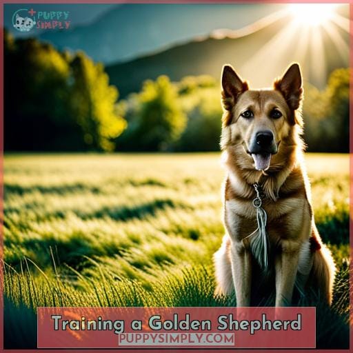 Training a Golden Shepherd