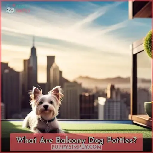 What Are Balcony Dog Potties