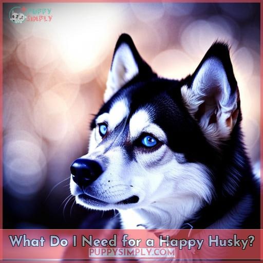 What Do I Need for a Happy Husky
