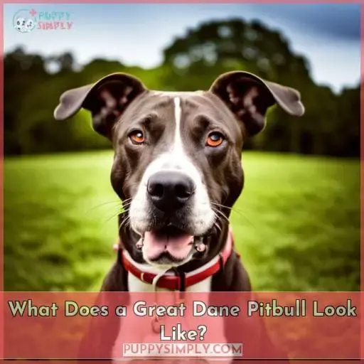 What Does a Great Dane Pitbull Look Like