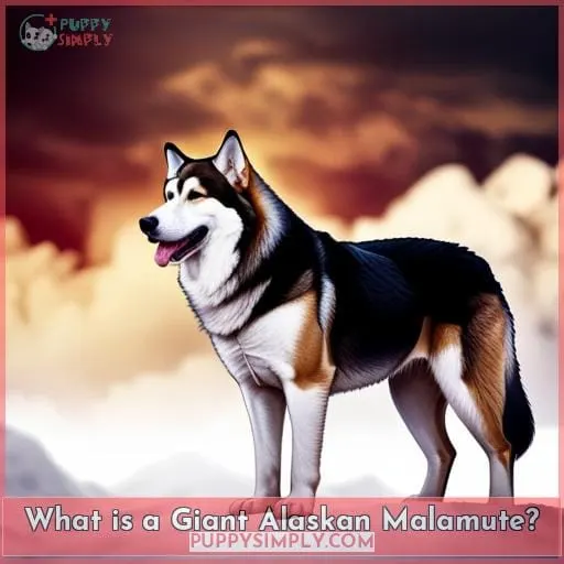 What is a Giant Alaskan Malamute
