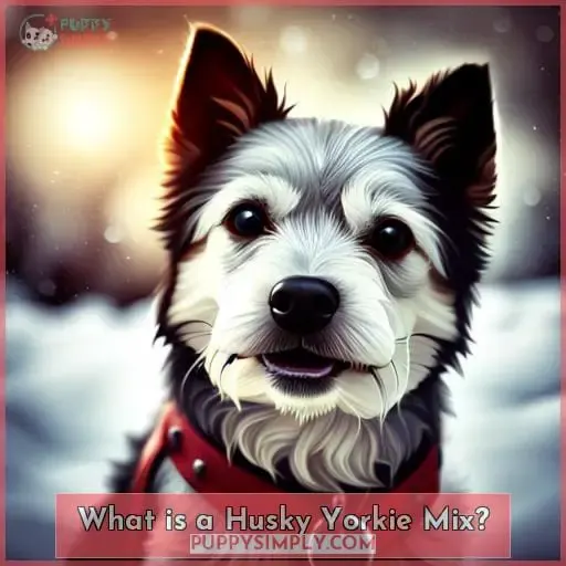 What is a Husky Yorkie Mix