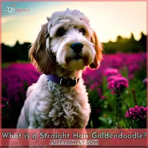 What is a Straight Hair Goldendoodle