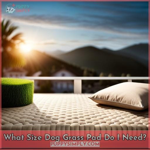 What Size Dog Grass Pad Do I Need