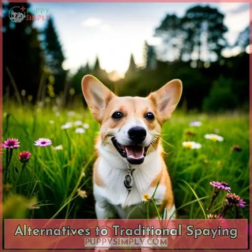 Alternatives to Traditional Spaying