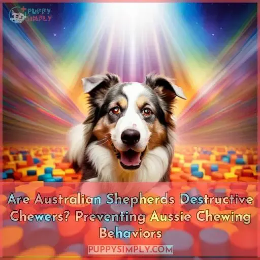 are australian shepherds big chewers