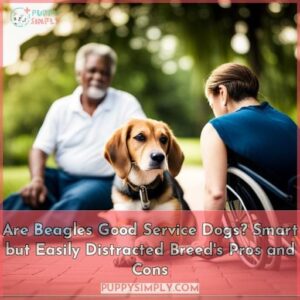 are beagles good service dogs