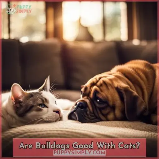 Are Bulldogs Good With Cats