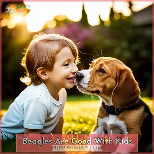 Beagles Are Good With Kids