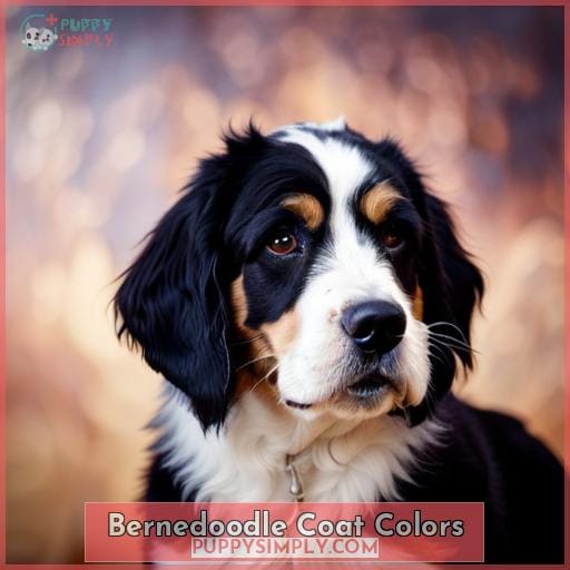 Bernedoodle Coat Colors