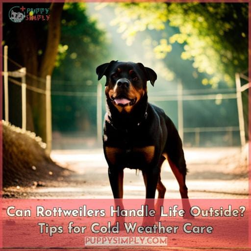 Can Rottweilers Handle Life Outside Tips For Cold Weather Care can-rottweilers-handle-life-outside-tips-for-cold-weather-care