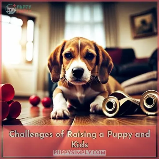 Challenges of Raising a Puppy and Kids