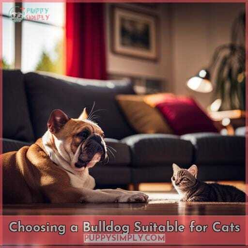 Choosing a Bulldog Suitable for Cats Choosing a Bulldog Suitable for Cats