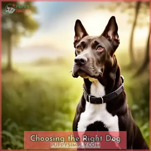 Choosing the Right Dog